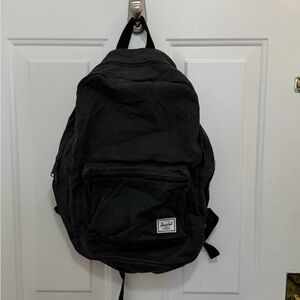 Herschel Supply Company Black Canvas Everyday Backpack